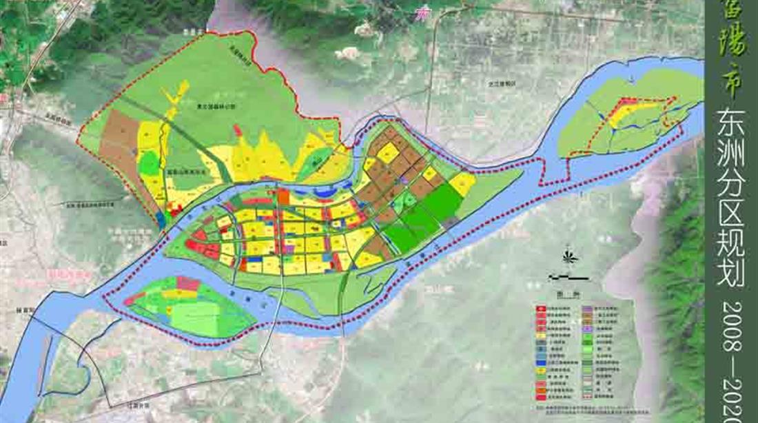 浙江省富阳市东洲分区规划